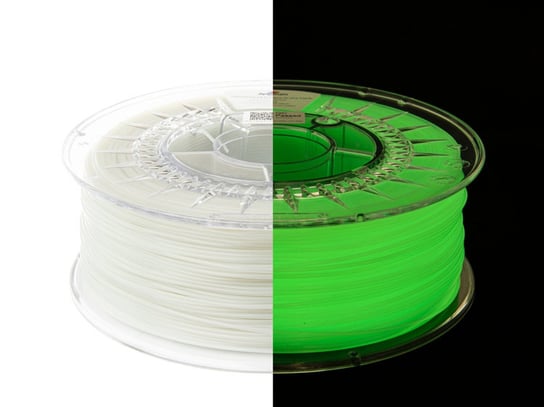 Filament PET-G Glow in the Dark 1.75mm YELLOW-GREEN 1kg Spectrum Filaments