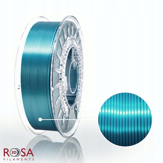 Filament ROSA 3D PLA SILK 1,75mm 800g Navy Blue ROSA3D