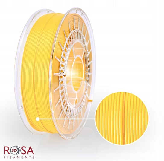 Filament ROSA3D ASA 1,75mm 700g Żółty Yellow ROSA3D