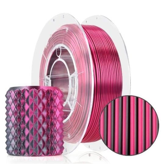 Filament ROSA3D PLA 1,75mm 300g Magic Silk Mistic Purple ROSA3D