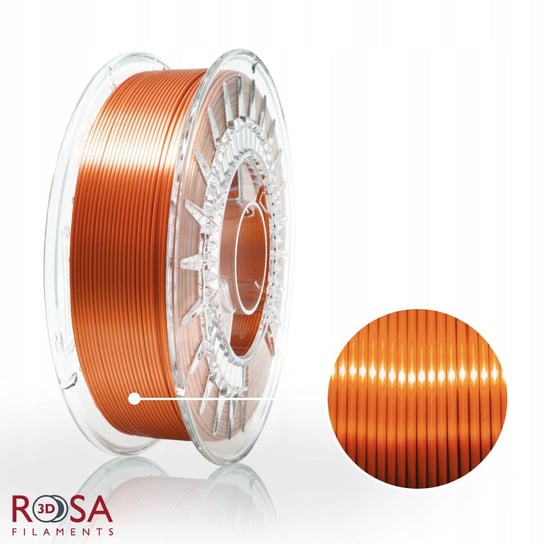 Filament ROSA3D PLA SILK 1,75mm 800g Miedziany ROSA3D