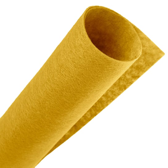 Filc Dekoracyjny 1mm A4 - Ciepły Żółty czakos