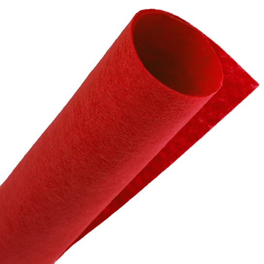 Filc Dekoracyjny 1mm A4 - Czerwony czakos