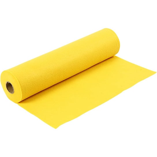 Filc W: 45 cm L: 5m Żółty Creativ Company