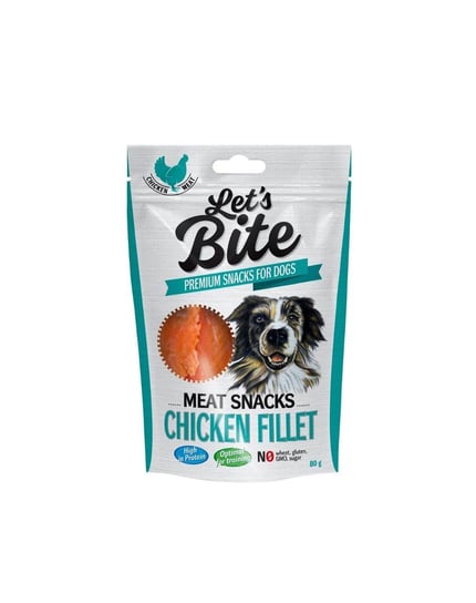 Filet z kurczaka BRIT Let's Bite Meat Snacks Chicken Fillet, 80 g Brit
