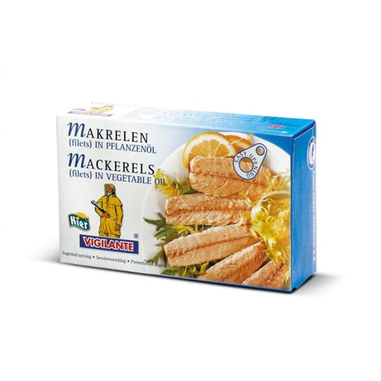 Filety z Makreli w Oleju Roślinnym 85 g Kier Kier