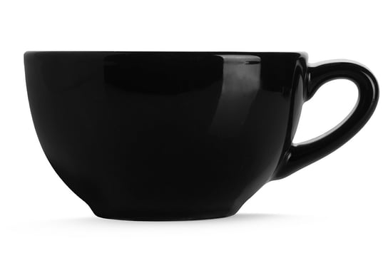 Filiżanka do herbaty LUPIN czarny, 400, ceramika Konsimo