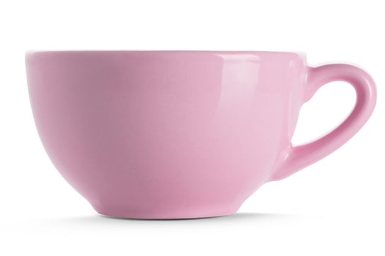 Filiżanka do herbaty LUPIN różowy, 400, ceramika Konsimo