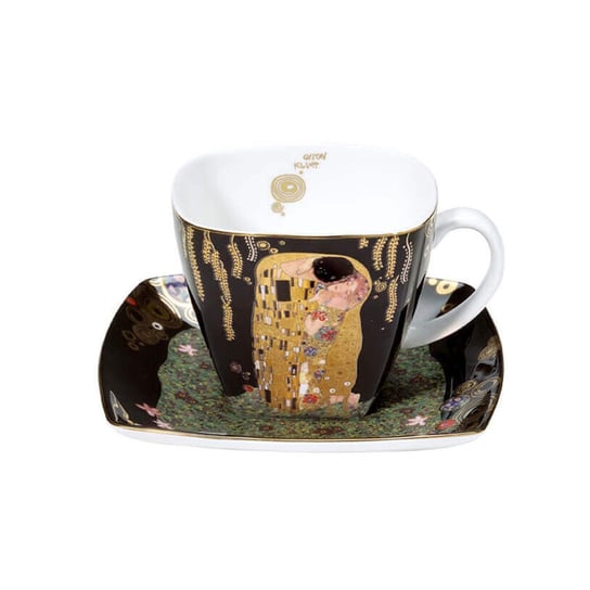 Filiżanka do kawy Pocałunek Gustav Klimt Artis Orbis Goebel Goebel