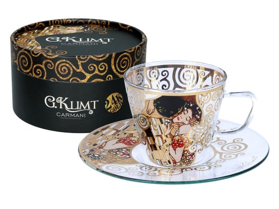 Filiżanka espresso 80ml, G. Klimt, Pocałunek Carmani