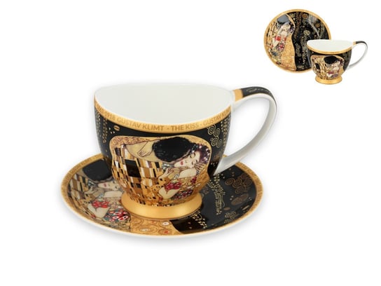 Filiżanka Espresso Vanessa - G. Klimt, Pocałunek (Carmani) Carmani