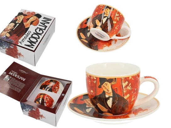 Filiżanka espresso ze spodkiem - A. Modigliani, Mario Varvogli (CARMANI) Carmani