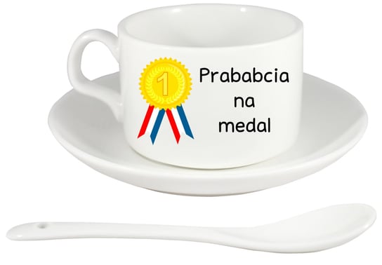 Filiżanka prezent dla prababci, prababcia + imię, 2 Inna marka