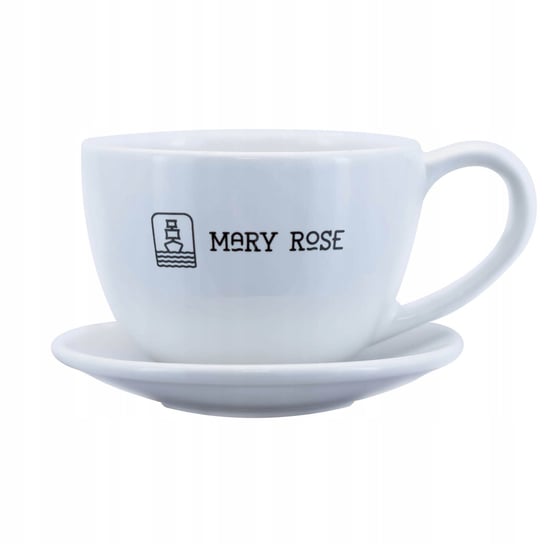 Filiżanka ze spodkiem do kawy herbaty Mary Rose Cebador