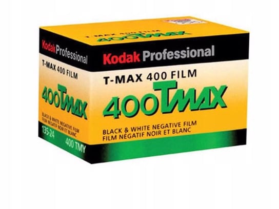 Film Klisza B&w Czarno-biały 35mm Kodak T-max 400 135 24 Zd Kodak
