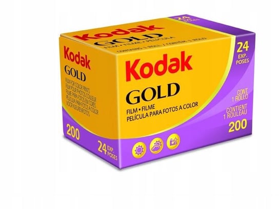 Film Klisza Kolorowa Negatyw Kodak 135 Gold 200 24 Zdjęcia Kodak
