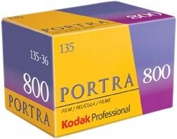 Film Klisza Negatyw Kolor Kodak 135 Portra 800 36x Kodak