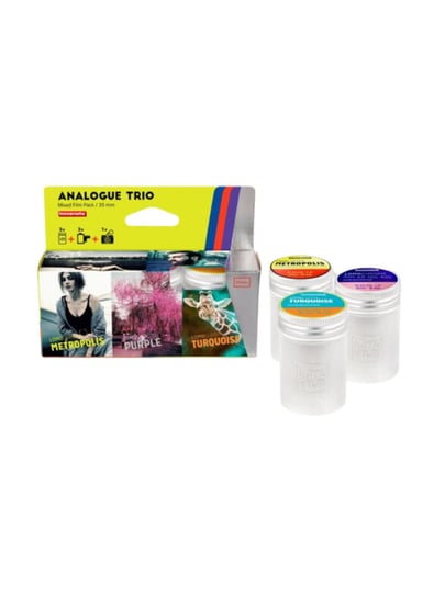 Film Lomochrome Analogue Trio Mixed Film Pack 35 Mm Lomography Lomography