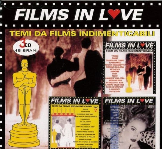 Films In Love -3cd Audiocd Italian Import Various Artists