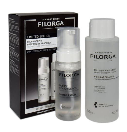 Filorga, Zestaw Micellar Solution, 400ml + Foam Cleanser, 150ml Filorga