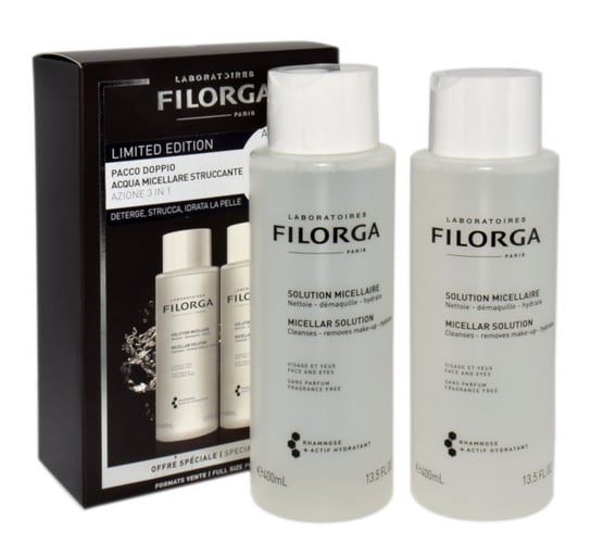Filorga, zestaw prezentowy Micellar Solution, 2x400ml Filorga