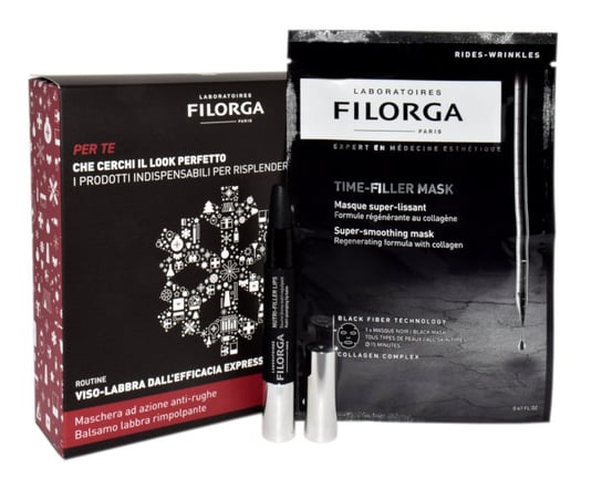 Filorga, zestaw prezentowy Nutri Filler Lips, 4ml + Time Filler Mask Filorga