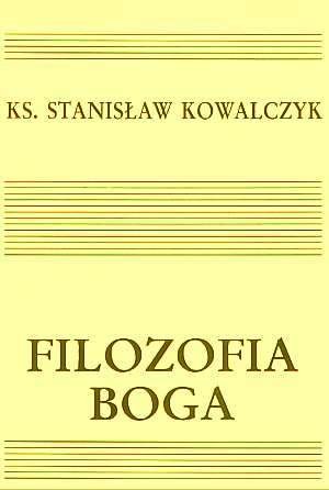 Filozofia Boga Kowalczyk Stanisław