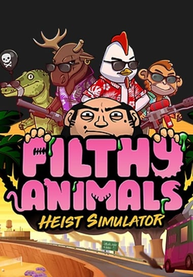 Filthy Animals | Heist Simulator, klucz Steam, PC Green Man Gaming Publishing