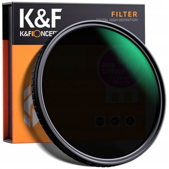 Filtr 77mm Kf X Fader Szary Regulowany Nd8-nd128 / Kf01.1329 K&F Concept