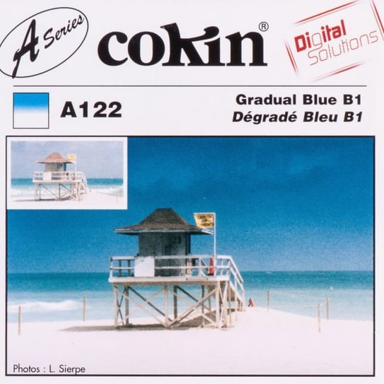 Filtr Cokin A122 Rozmiar S Połówkowy Niebieski B1 Cokin