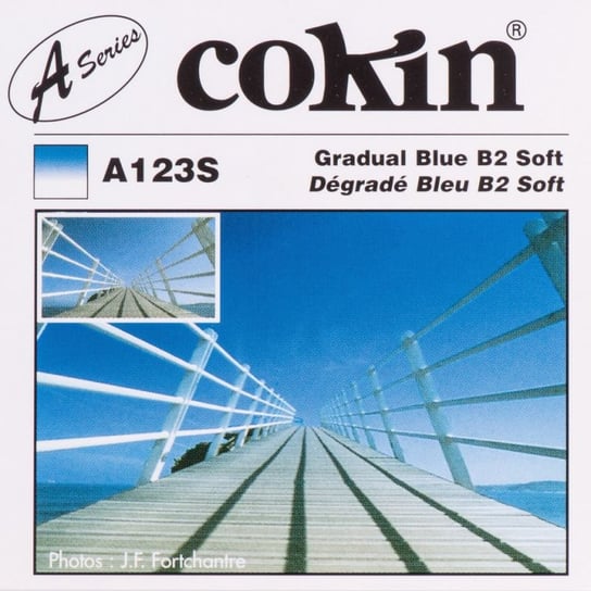 Filtr Cokin A123S Rozmiar S Połówkowy Niebieski Cokin
