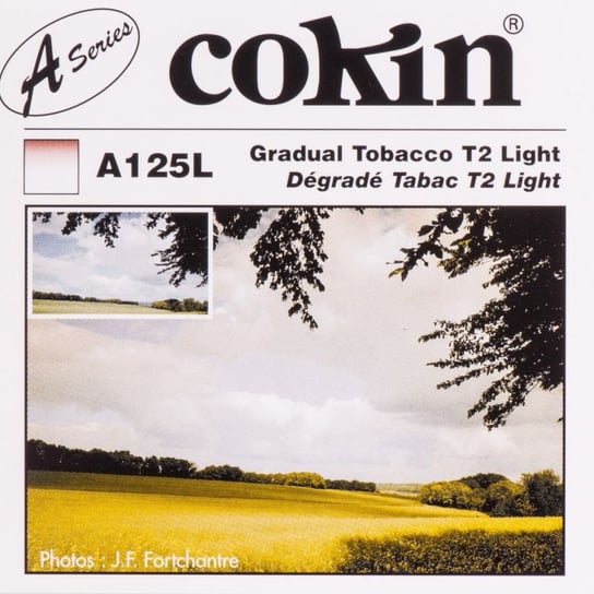 Filtr Cokin A125L Rozmiar S Połówkowy Tobacco Cokin