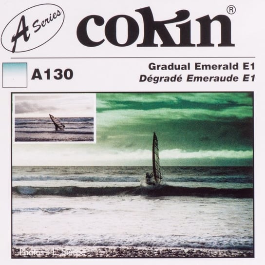 Filtr Cokin A130 Rozmiar S Połówkowy Emerald E1 Cokin