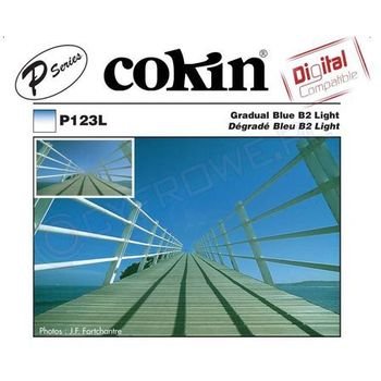 Filtr COKIN P123S, połówkowy niebieski B2 Soft Cokin