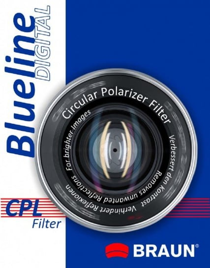 Filtr CPL BRAUN Blueline, 37 mm Braun Phototechnik