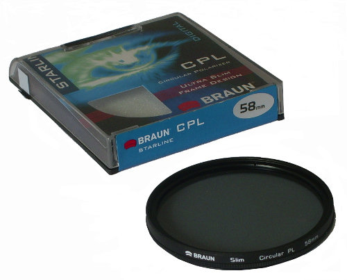 Filtr CPL BRAUN Starline, 52 mm Braun Phototechnik