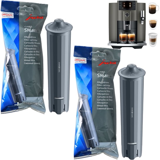 Filtr ekspresu do wody JURA CLARIS Smart+  WE8 WE 6 E8 E6 2szt oryginał JURA