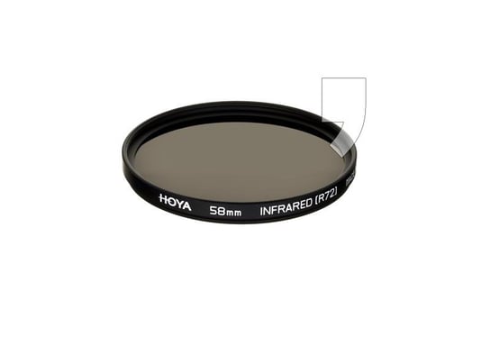 Filtr HOYA, 58 mm, Infrared, R72 Hoya