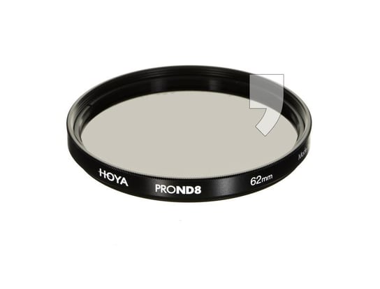 Filtr HOYA, 62 mm, szary, Pro ND 8 Hoya