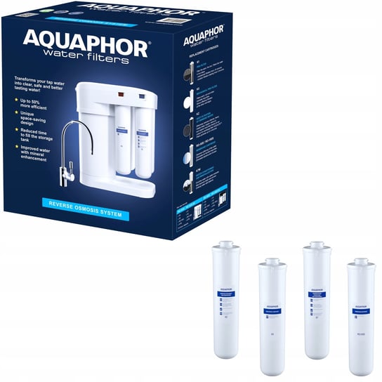 Filtr odwróconej osmozy Aquaphor Morion RO + zapasowy kpl. wkładów AQUAPHOR
