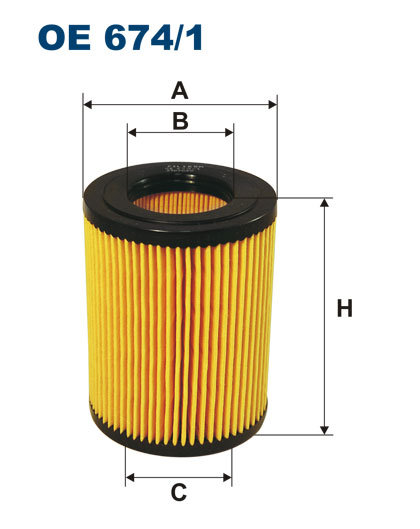 Filtr oleju Filtron OE 674/1 Filtron