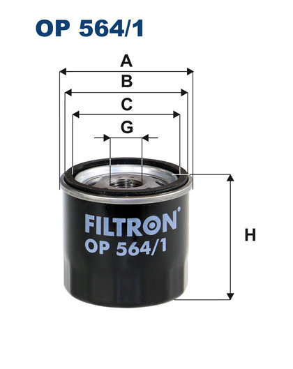 Filtr oleju Filtron OP 564/1 Filtron