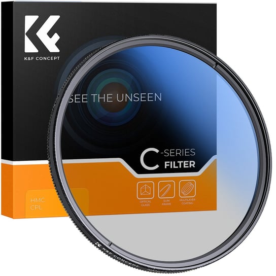 Filtr polaryzacyjny kołowy K&F Concept Classic HMC CPL - 55 mm Inna marka