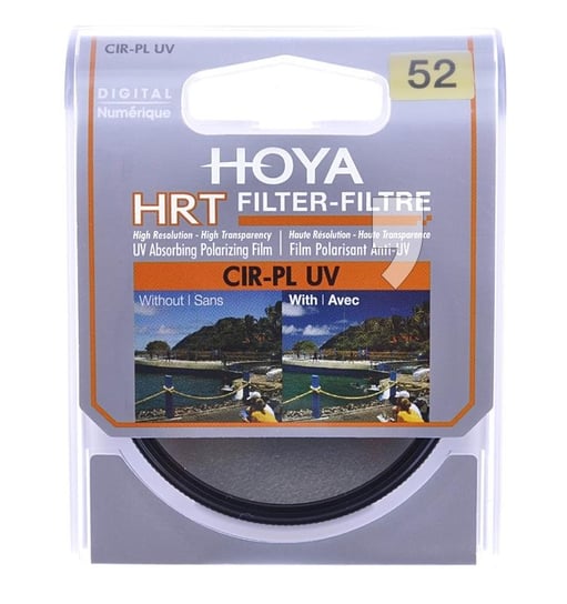 Filtr polaryzacyjny PL-CIR UV HOYA, 52 mm, HRT Hoya