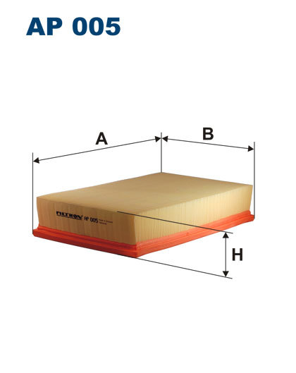 Filtr powietrza Filtron AP 005 Filtron