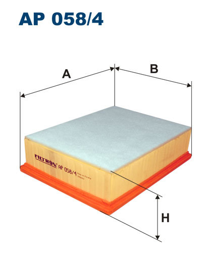Filtr powietrza Filtron AP 058/4 Filtron
