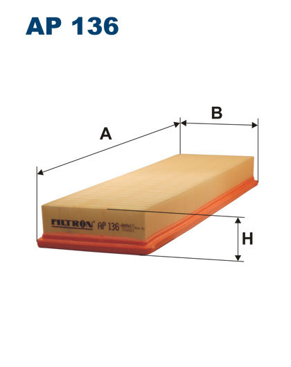 Filtr powietrza Filtron AP 136 Filtron