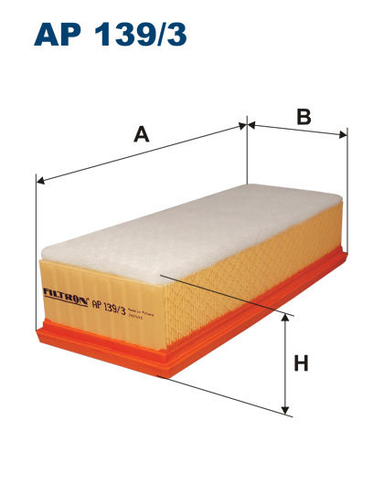Filtr powietrza Filtron AP 139/3 Filtron