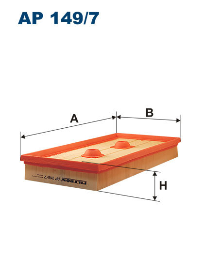 Filtr powietrza Filtron AP 149/7 Filtron