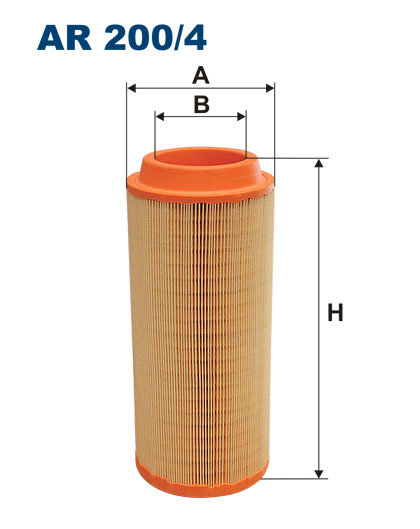 Filtr powietrza Filtron AR 200/4 Filtron